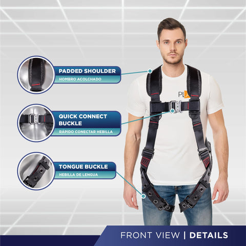 Palmer Safety ATERET 5-point adjustment points enable a comfortable, customizable fit