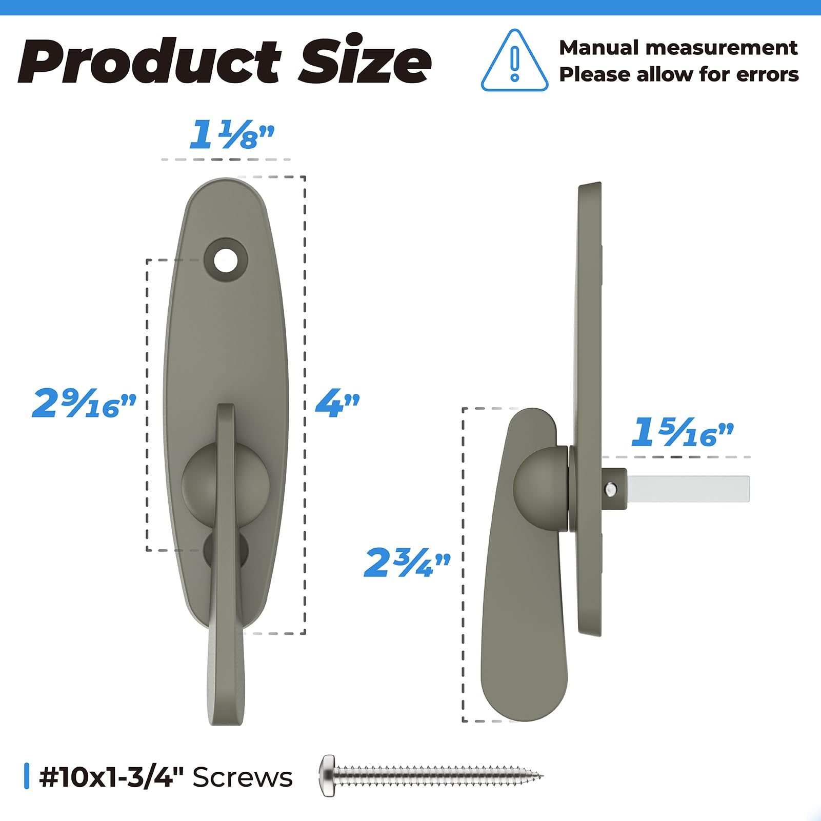 PalpitateC Andersen Tribeca gliding door latch installed for smooth operation