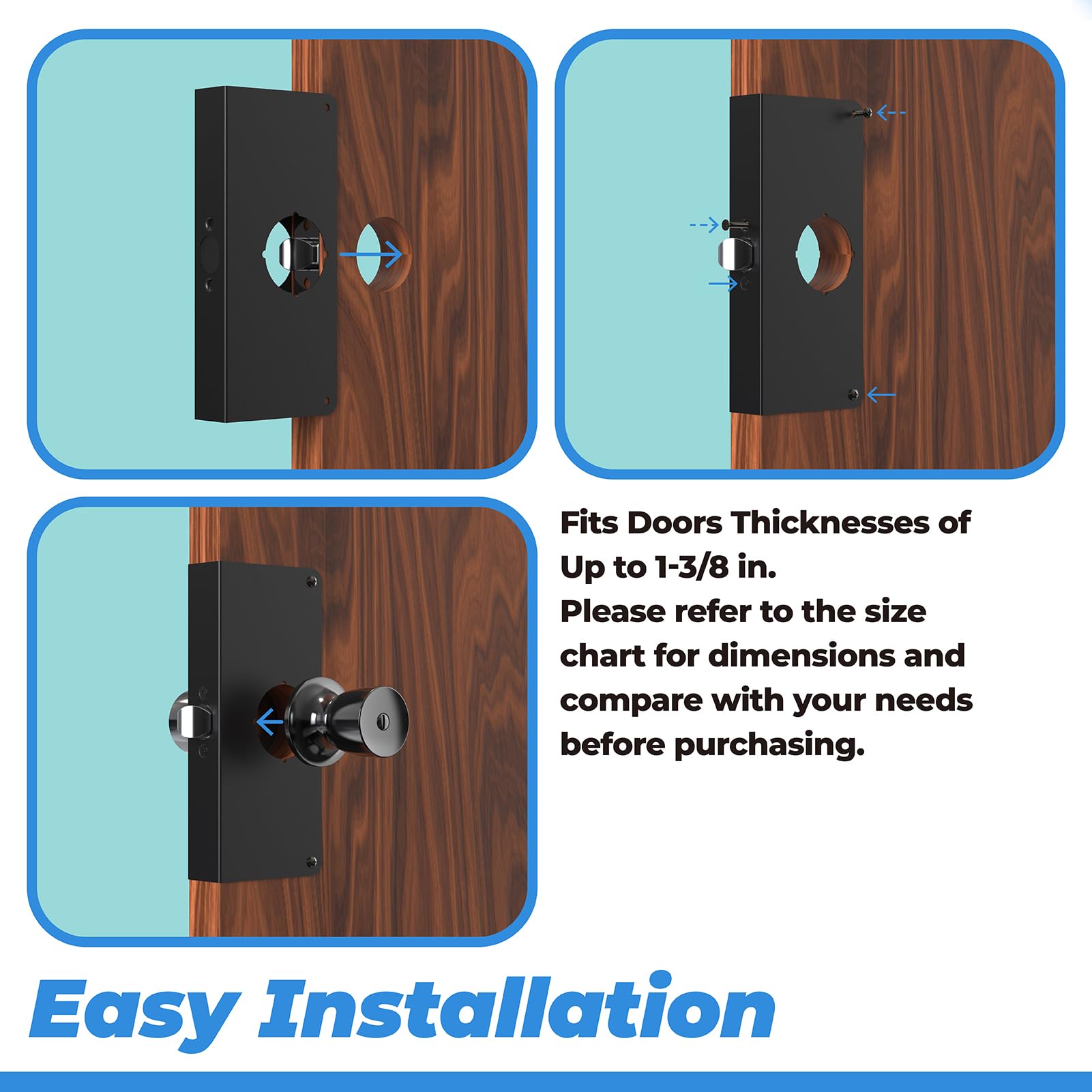 PalpitateC stainless finish resists scratches and corrosion while remaining unobtrusive.