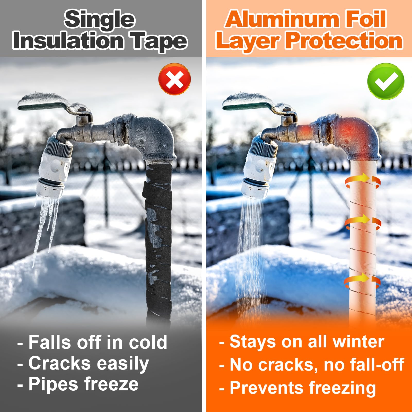 Pamase aluminum foil layer close-up supports fire safety and waterproofing.