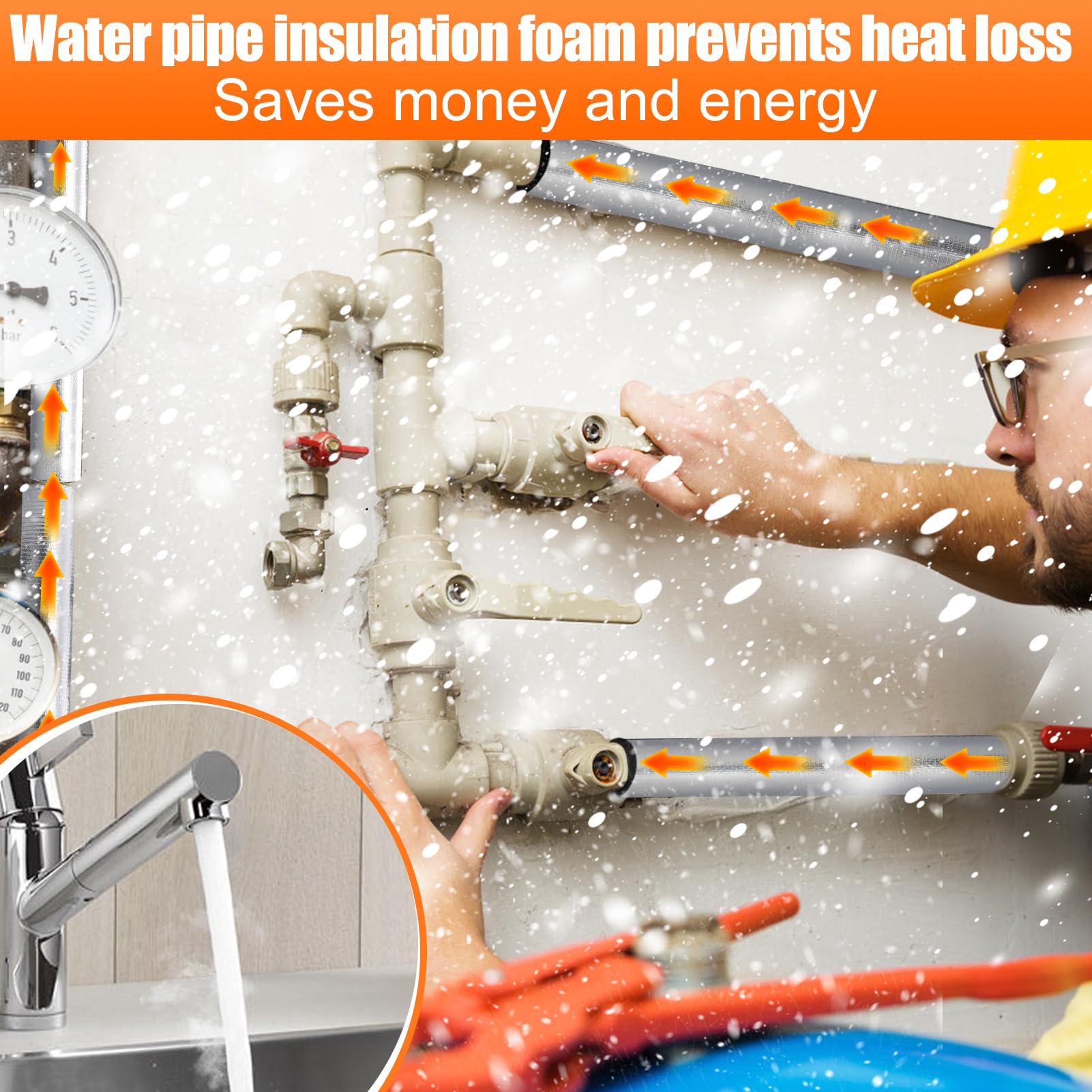 PAMASE aluminum foil layer adds wear resistance and waterproofing protection.
