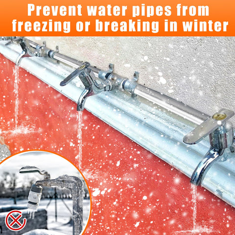 PAMASE insulation can be cut to fit varying pipe lengths for a custom fit.