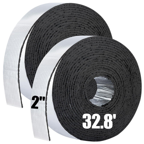 Pamase pipe insulation tape roll shown for outdoor pipe protection and energy savings.