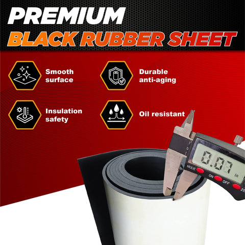 PAMAZY neoprene sheet with utility knife included for fast cutting and precise shapes.