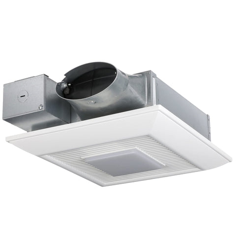 Panasonic FV-0510VSCL1 front view with slim profile for tight ceilings