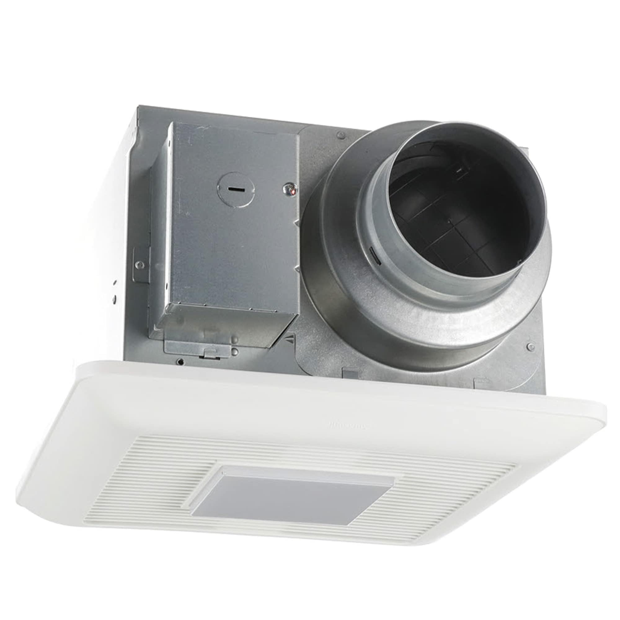 Panasonic WhisperCeiling dimmable LED light panel for energy-efficient bathroom lighting.