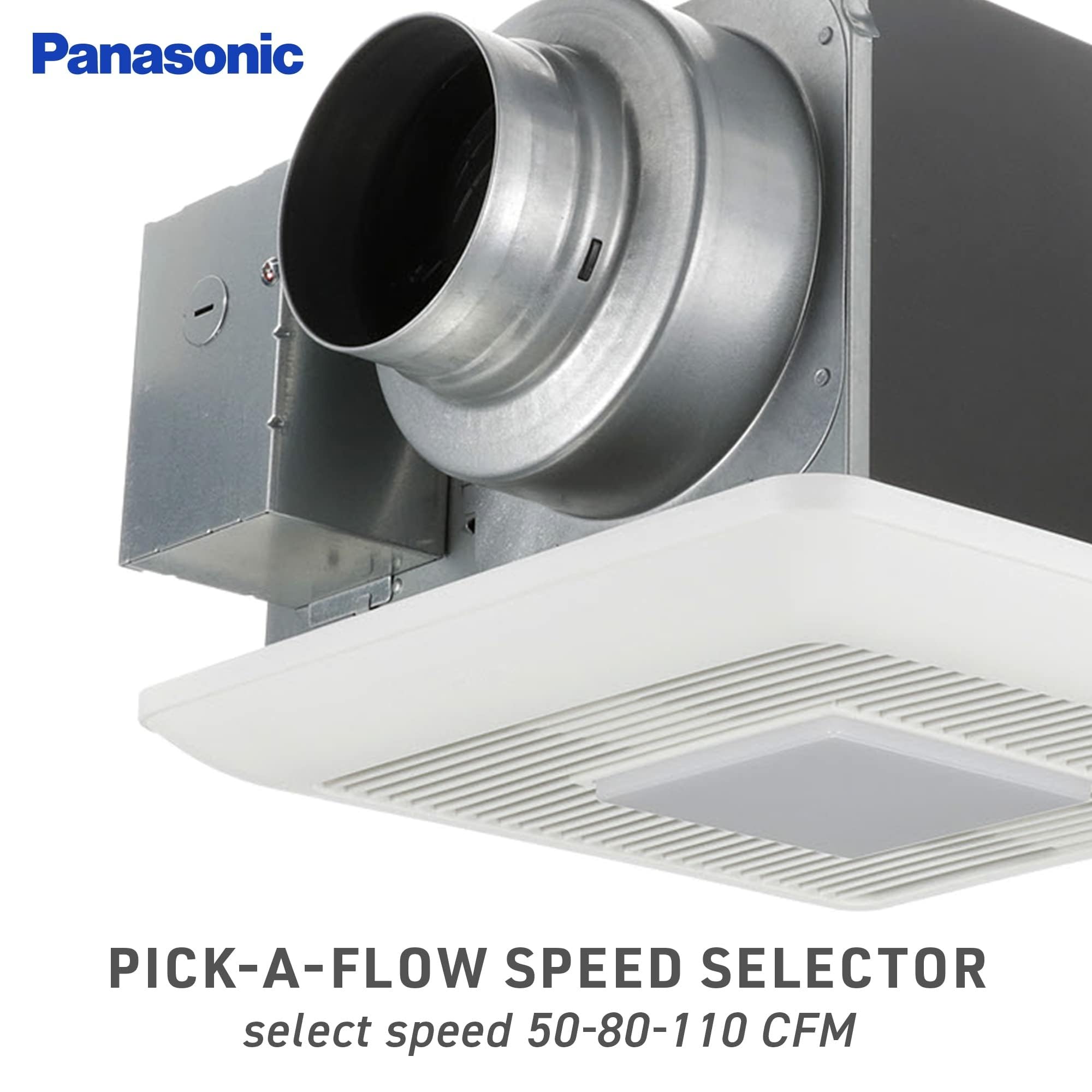 Panasonic WhisperCeiling Flex-Z Fast Bracket enables quick, precise ceiling installation.