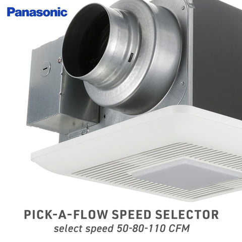 Panasonic WhisperCeiling Flex-Z Fast Bracket enables quick, precise ceiling installation.