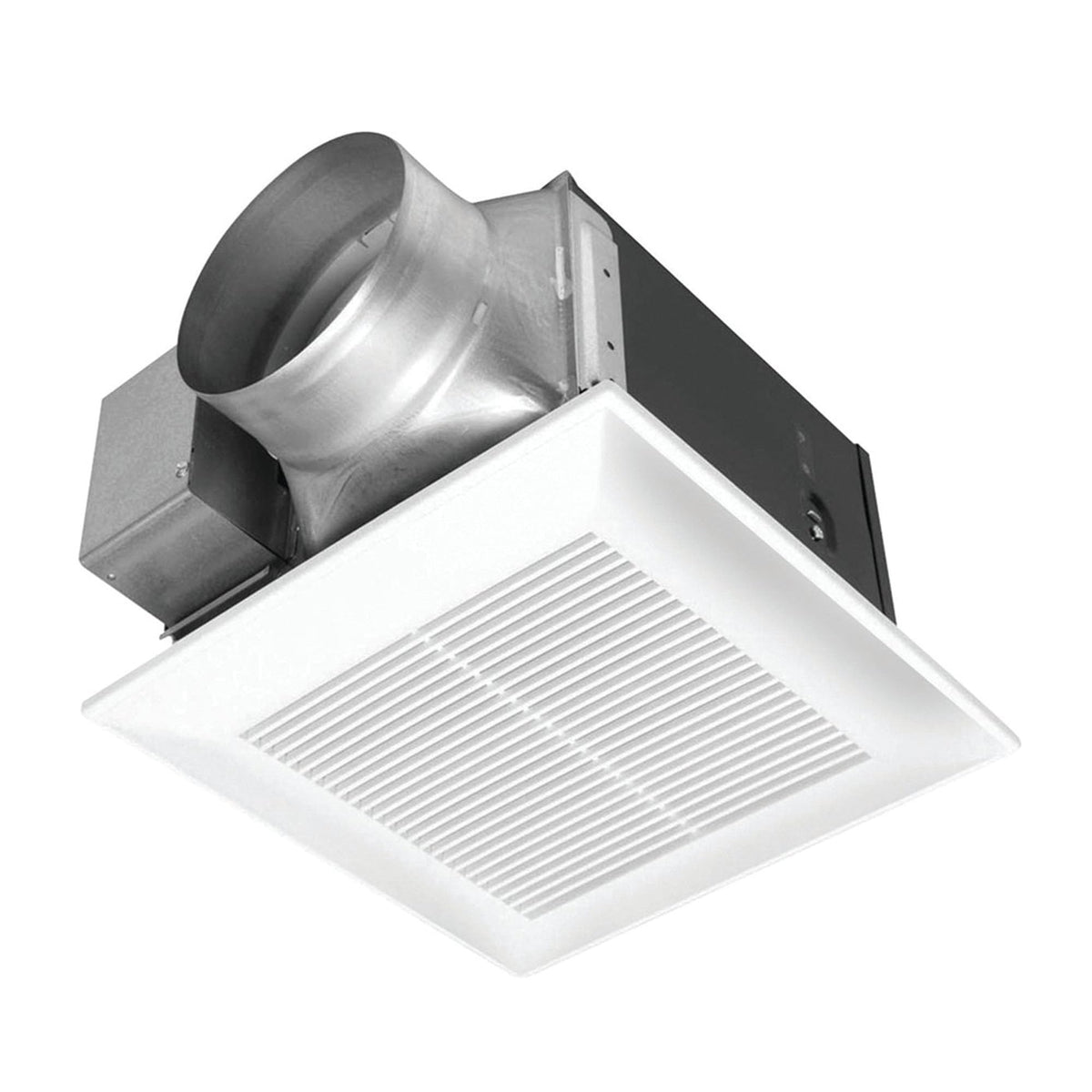 Panasonic WhisperCeiling FV-40VQ4 blower wheel enabling quiet, strong bathroom ventilation