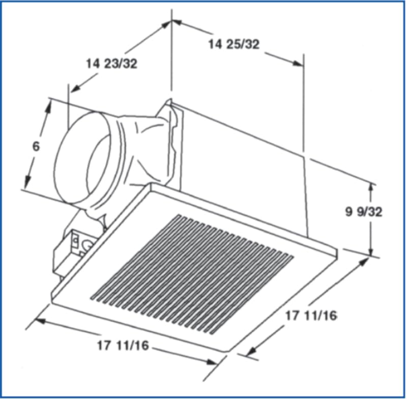 Panasonic WhisperCeiling FV-40VQ4 ventilation system options and accessories