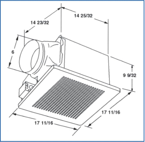 Panasonic WhisperCeiling FV-40VQ4 ventilation system options and accessories