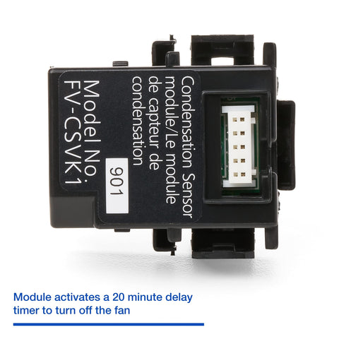 Panasonic FV-CSVK1 module compatible with WhisperGreen Select fans and customization options.