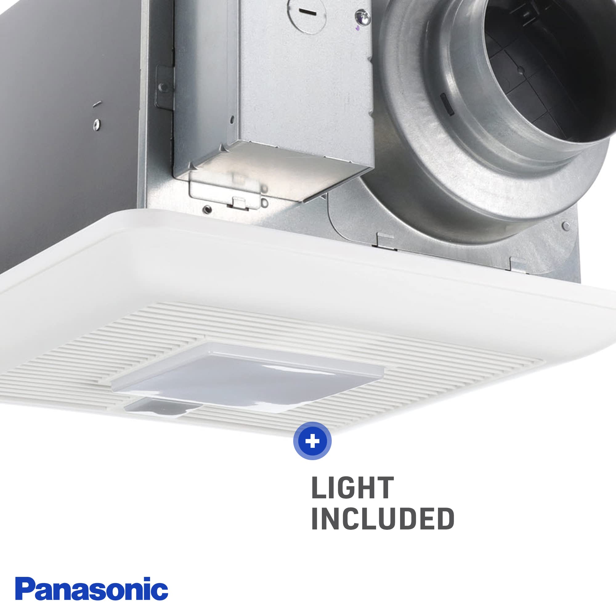 Panasonic Whispersense humidity sensor helps manage moisture for comfort.