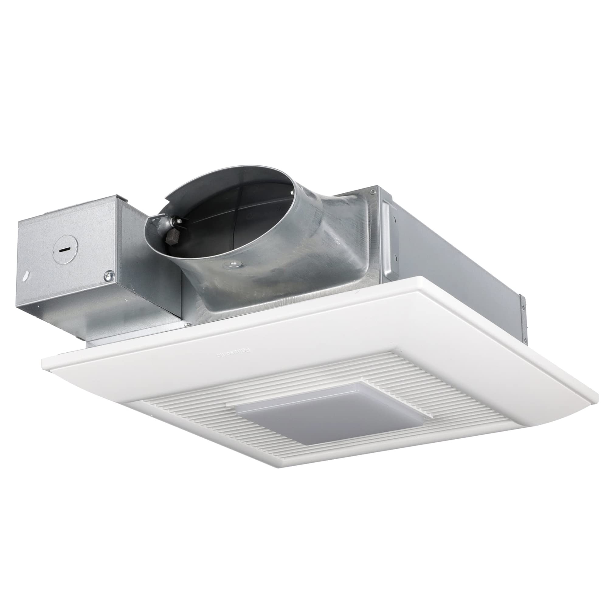 Panasonic WhisperValue FV-0510VSL1 dimmable LED light for bathroom illumination.