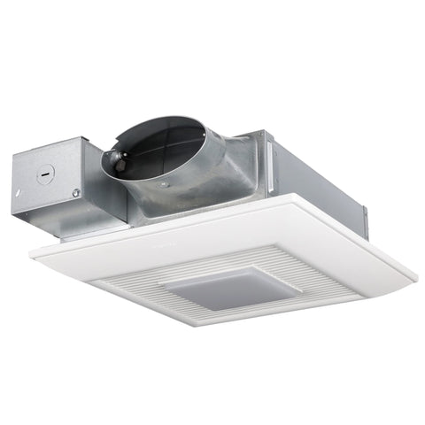 Panasonic WhisperValue FV-0510VSL1 dimmable LED light for bathroom illumination.