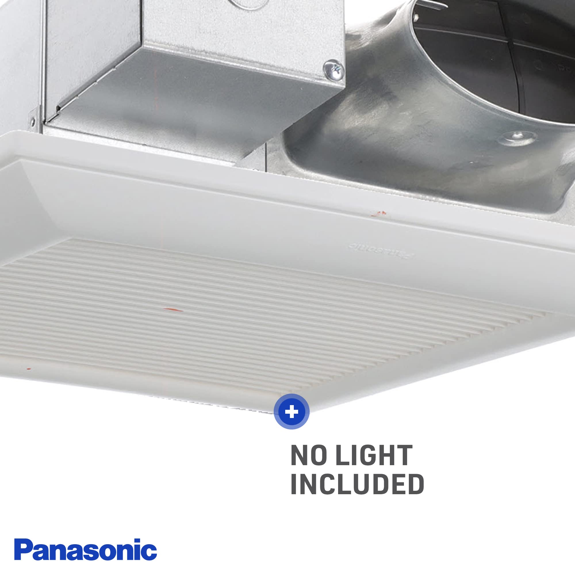 Panasonic WhisperValue FV-0810VSS1 compact depth enables installation in tight ceilings