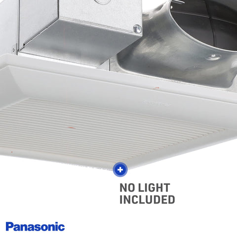 Panasonic WhisperValue FV-0810VSS1 compact depth enables installation in tight ceilings