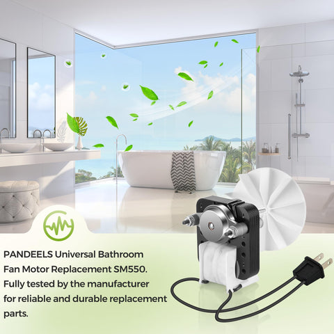 PANDEELS complete motor kit ready for quick maintenance and trusted ventilation.