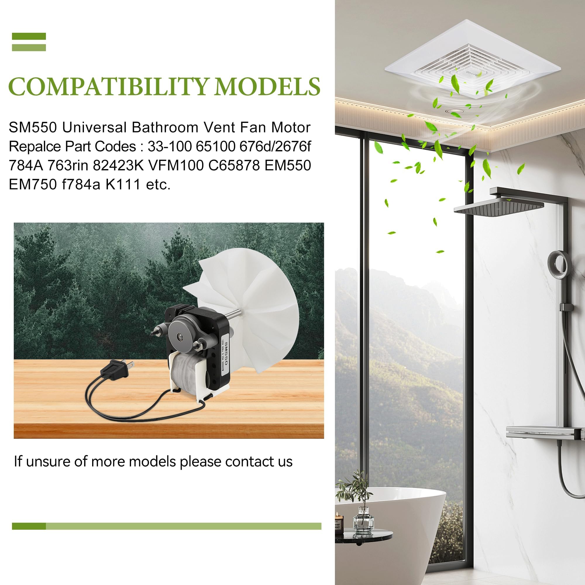 PANDEELS SM550 120V plug simplifies electrical hookup.