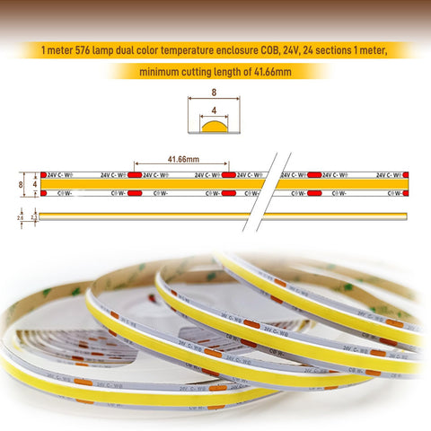 Pandery LED strip light controlled via Bluetooth app for easy on-demand brightness.