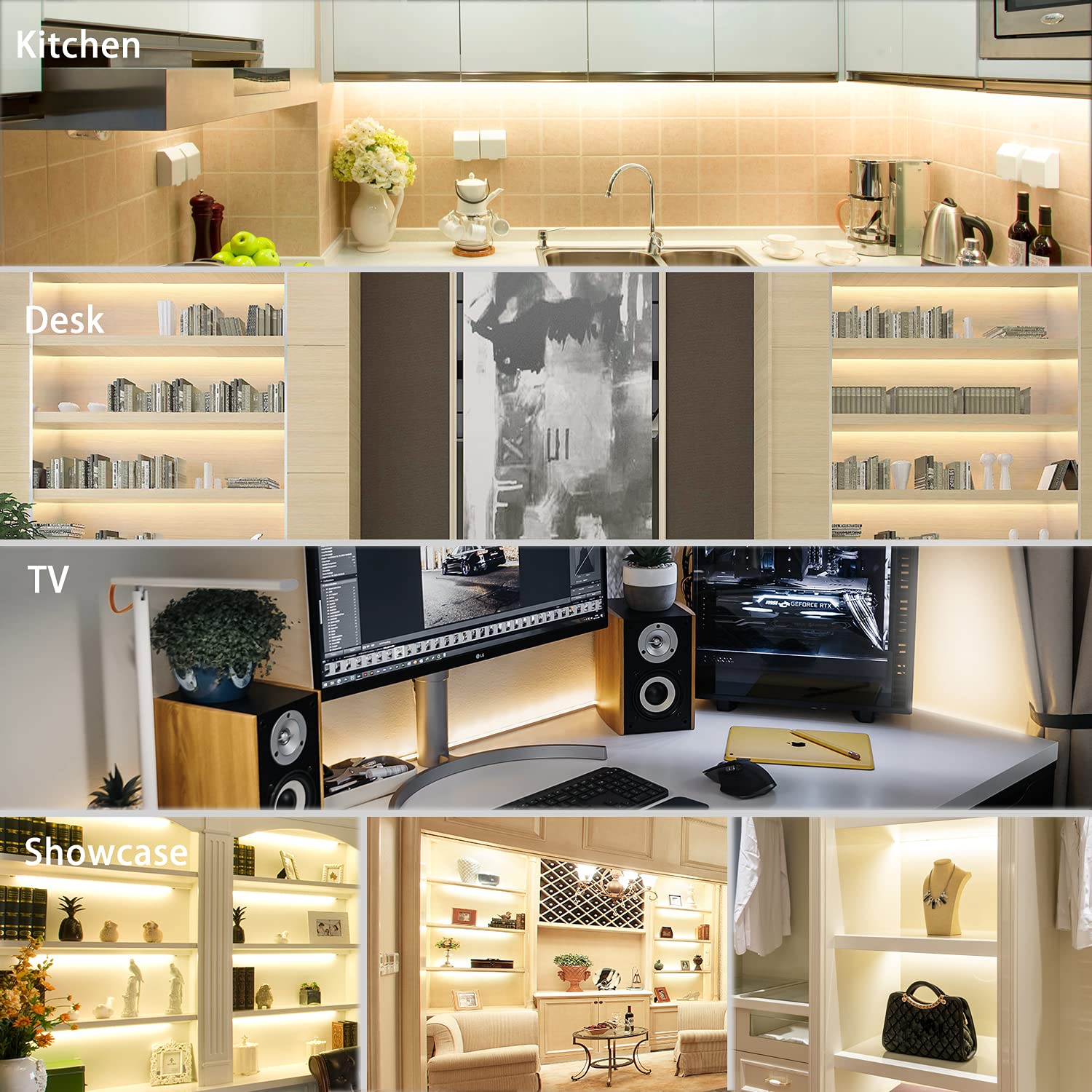 Pandery RF remote controls brightness and modes from up to 20 meters