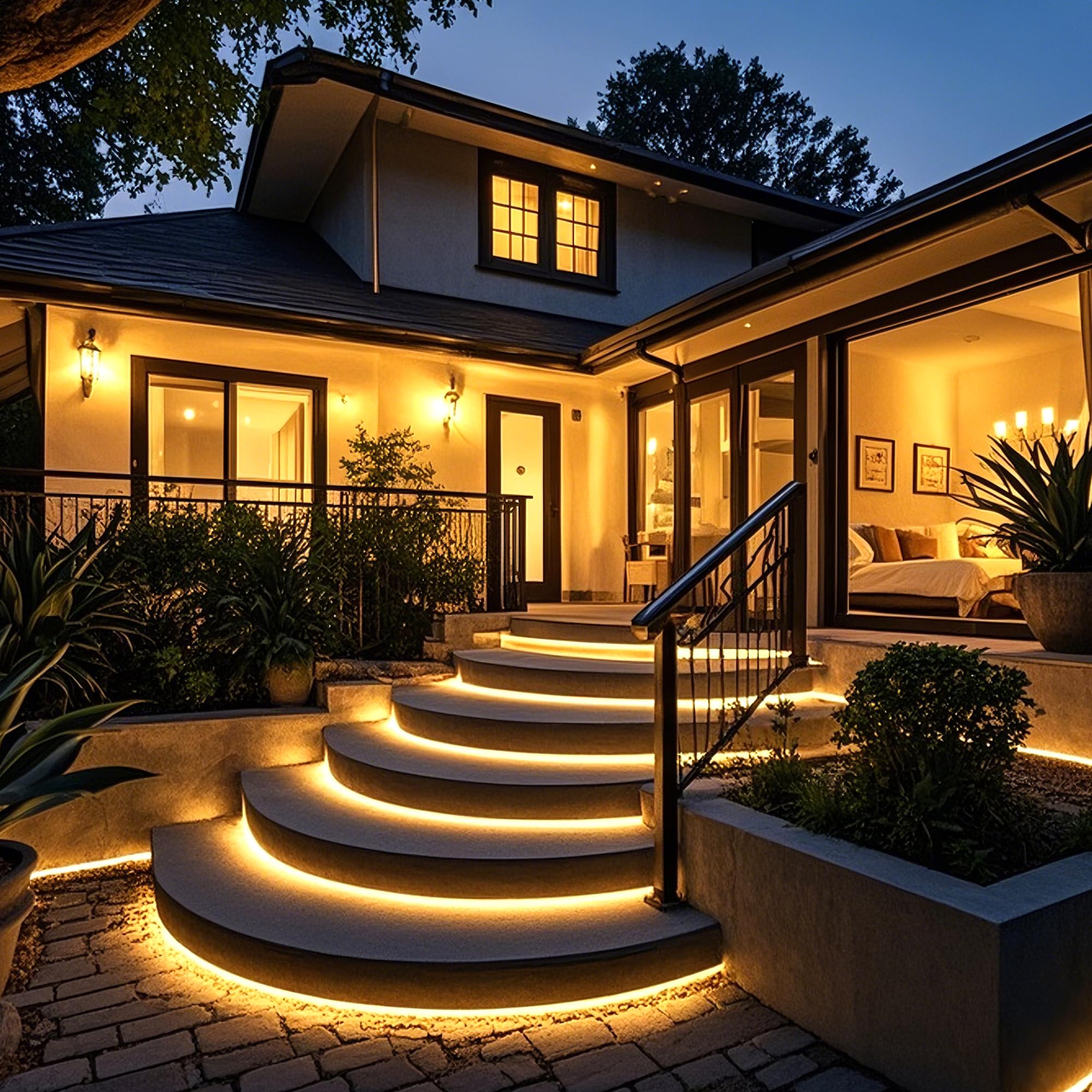 Pandery warm white 72W COB strip delivers bright, cozy lighting for indoor spaces.