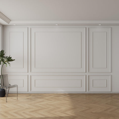 Pangda wainscoting kit double layer design for versatile wall decor.