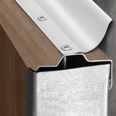 Pangda weatherproof seal kit reduces air leaks in the garage.