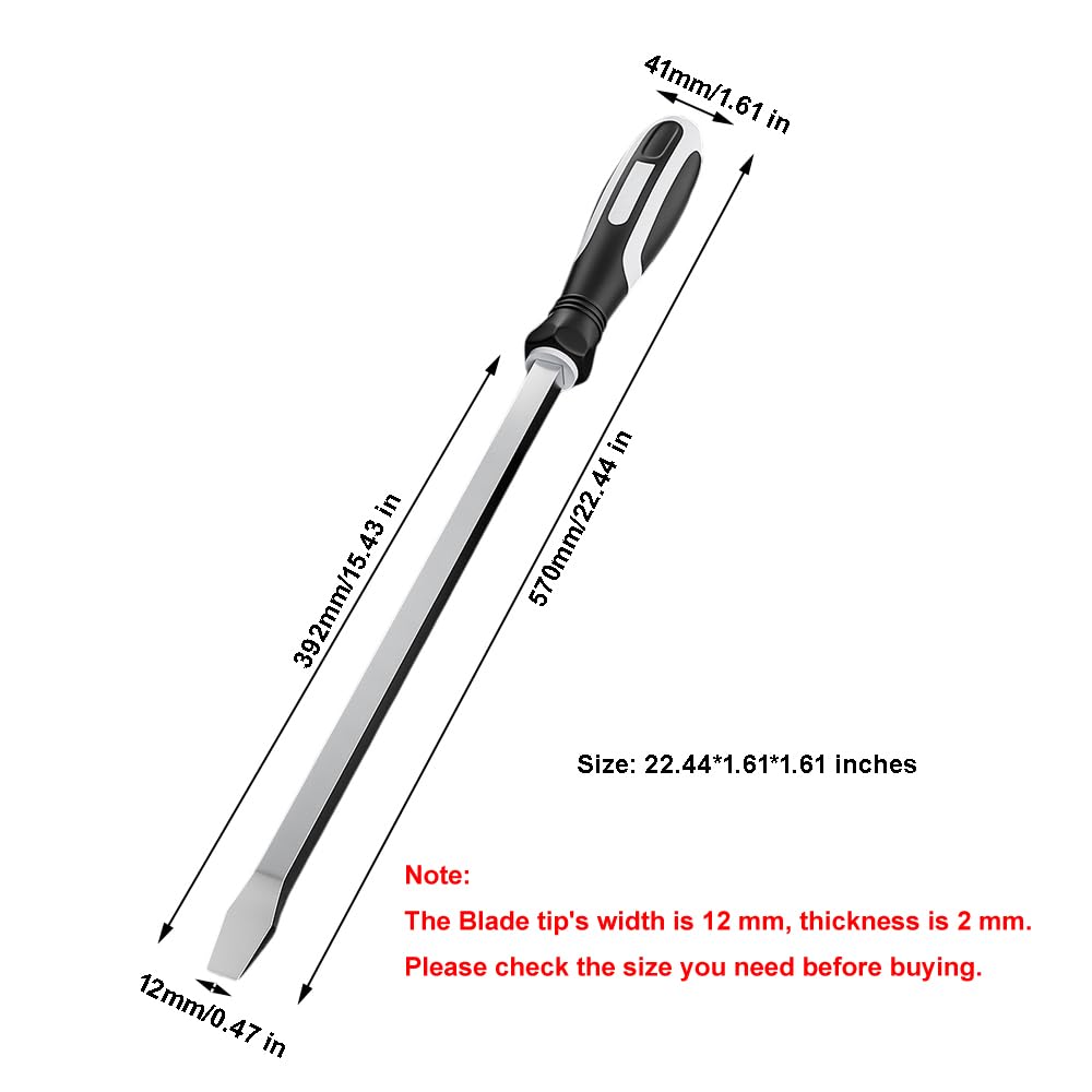 PANSHIYON demolition screwdriver blade tip 12mm for precise flathead use