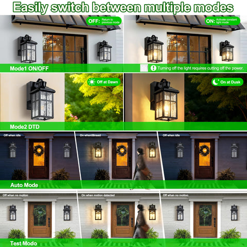 PANXVIGIL GFCI outlet on the porch powers tools safely during evening tasks.