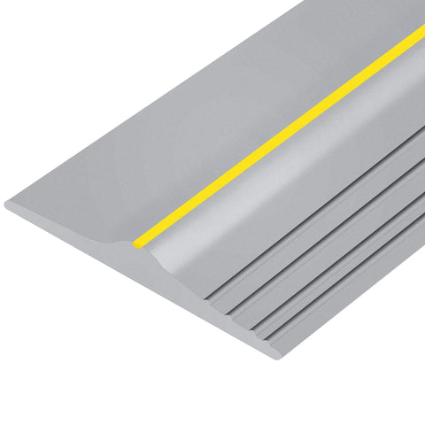 Papillon garage door bottom seal close-up in EPDM blocks wind and water.