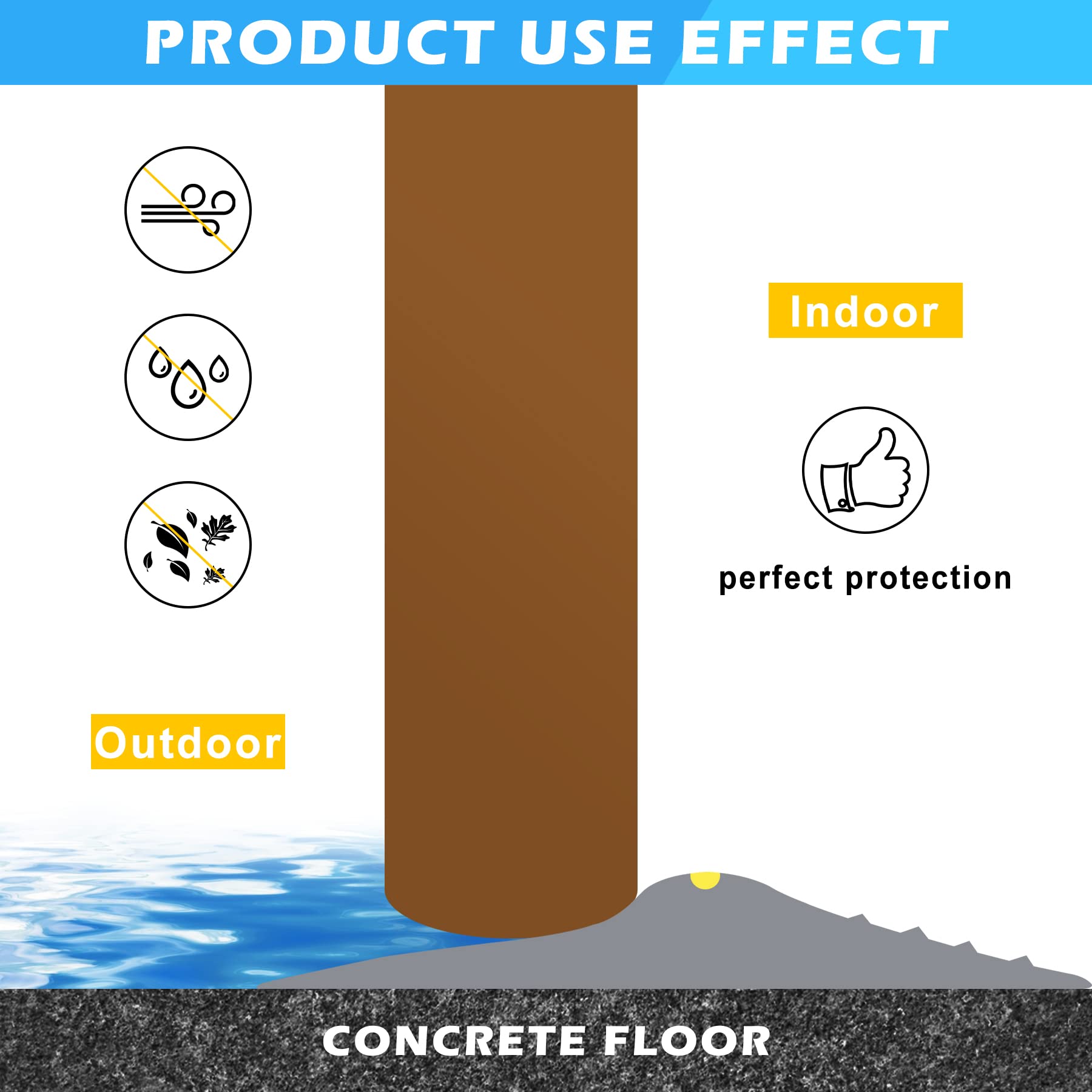 Papillon grey EPDM garage threshold seal improves energy efficiency and dryness.