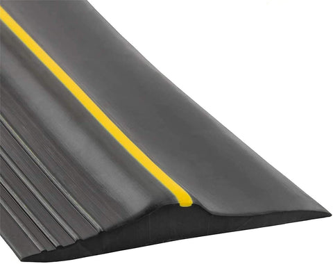 Papillon universal garage door bottom seal close-up, durable EPDM blocks drafts.