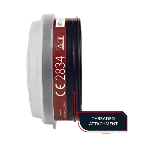 Five-year shelf life for Parcil P-A-1 replacement filters ensures stock readiness.