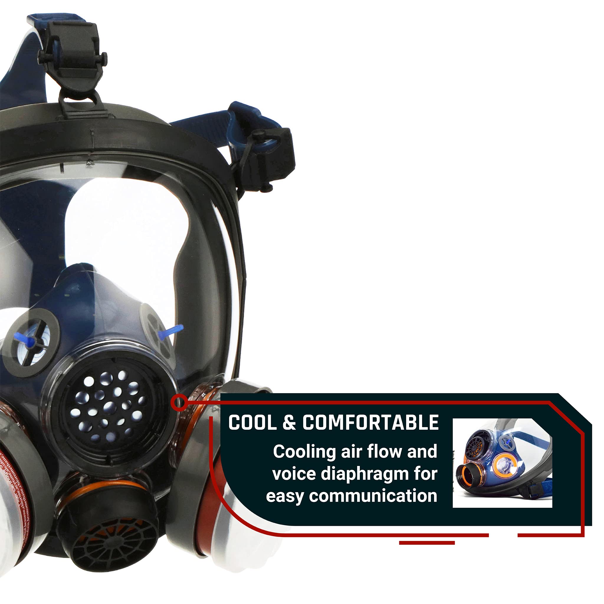 Parcil PD-100 anti-fog lens technology for clear vision