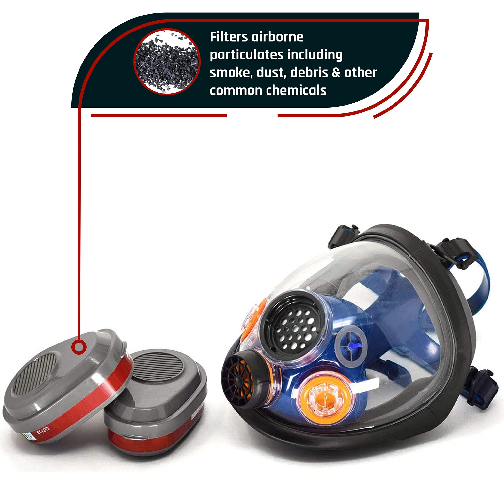 Parcil PT-101 silicone seal provides comfortable, secure fit for extended wear