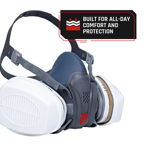 Parcil T-61 adjustable straps ensure a secure, custom fit.