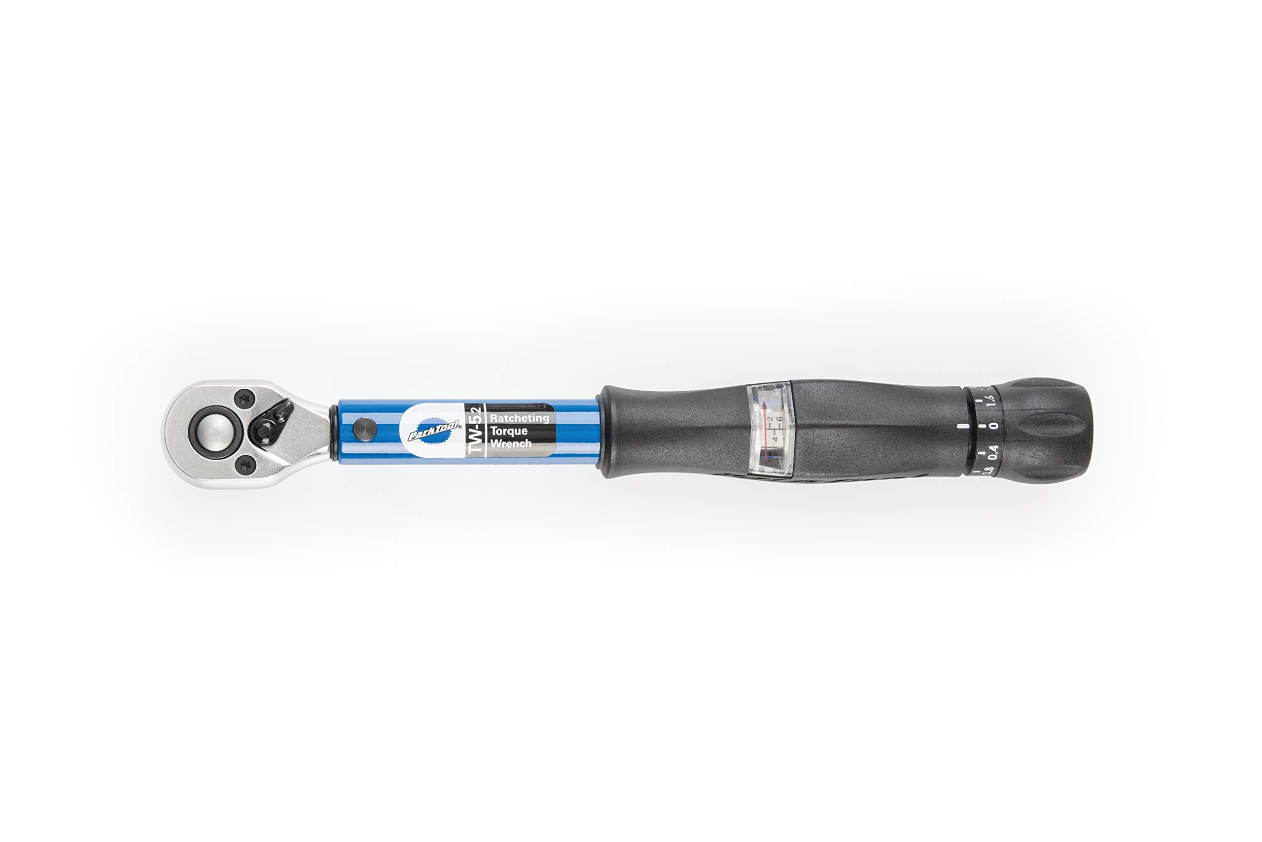 Park Tool TW-5.2 ratcheting torque wrench with 3/8 inch drive for precise torque control