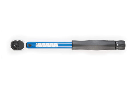 Park Tool TW-6.2 dial-adjustment for quick preset torque settings.