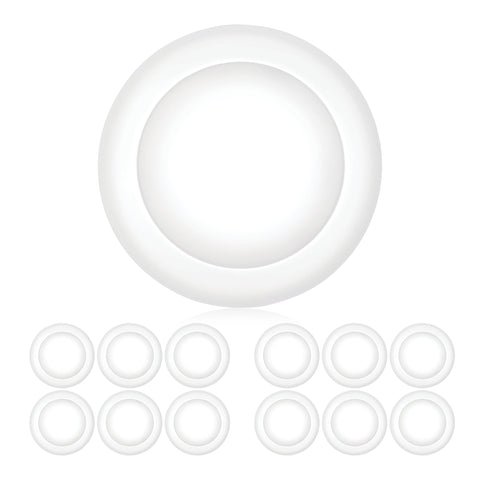 Parmida LED disk light 5-6 inch installation in ceiling for retrofit brightness.