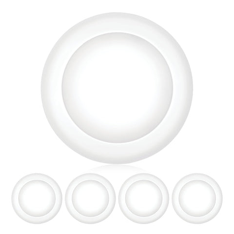Parmida LED disk light surface flush 5-6 inch for easy install and modern ceiling update