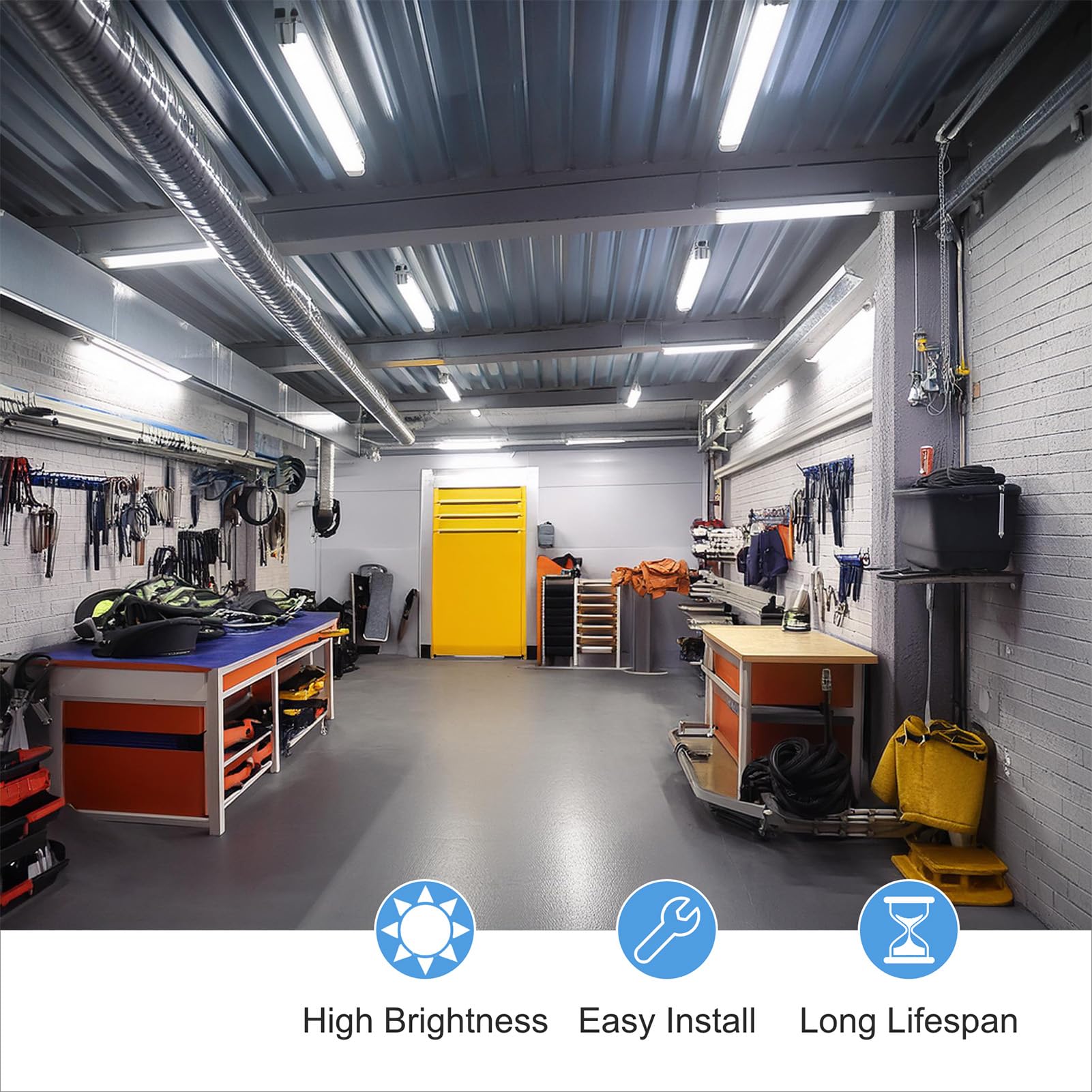 PARNOARCK energy-saving 24w t8 lamp lowers electricity use with bright output.