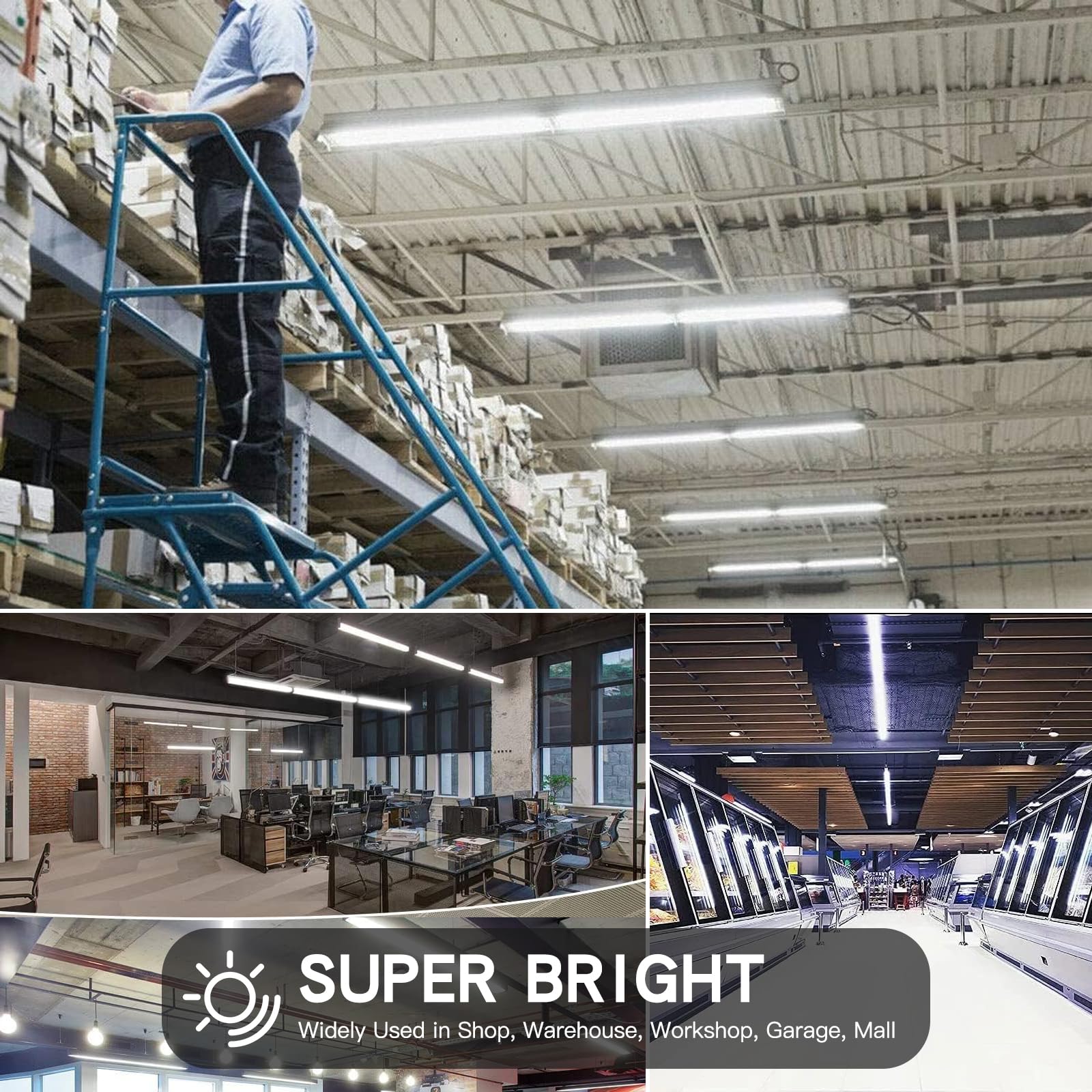 PARNOARCK long-life led tube reduces replacements in commercial spaces.