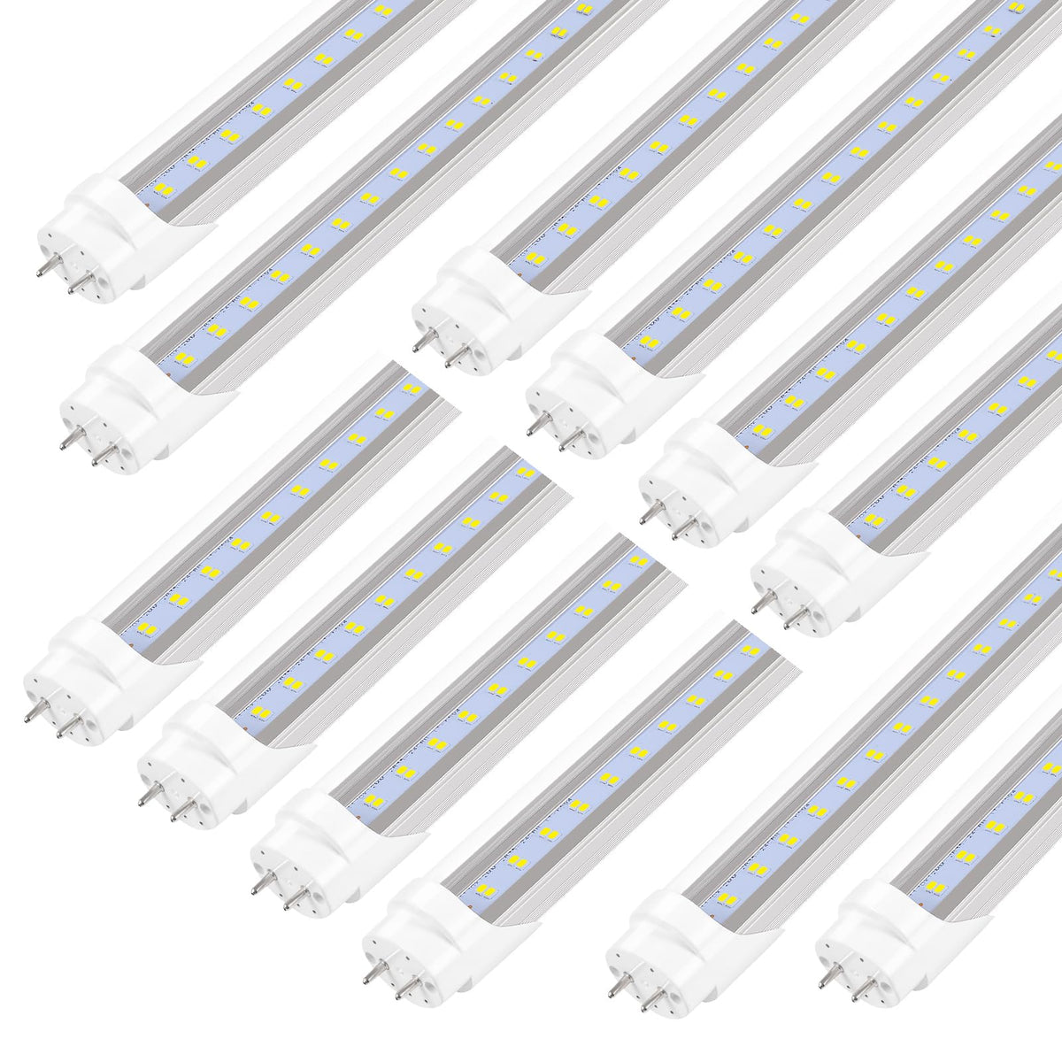 PARNOARCK t8 LED 4ft 24w bulb in fixture provides bright, energy-efficient lighting.