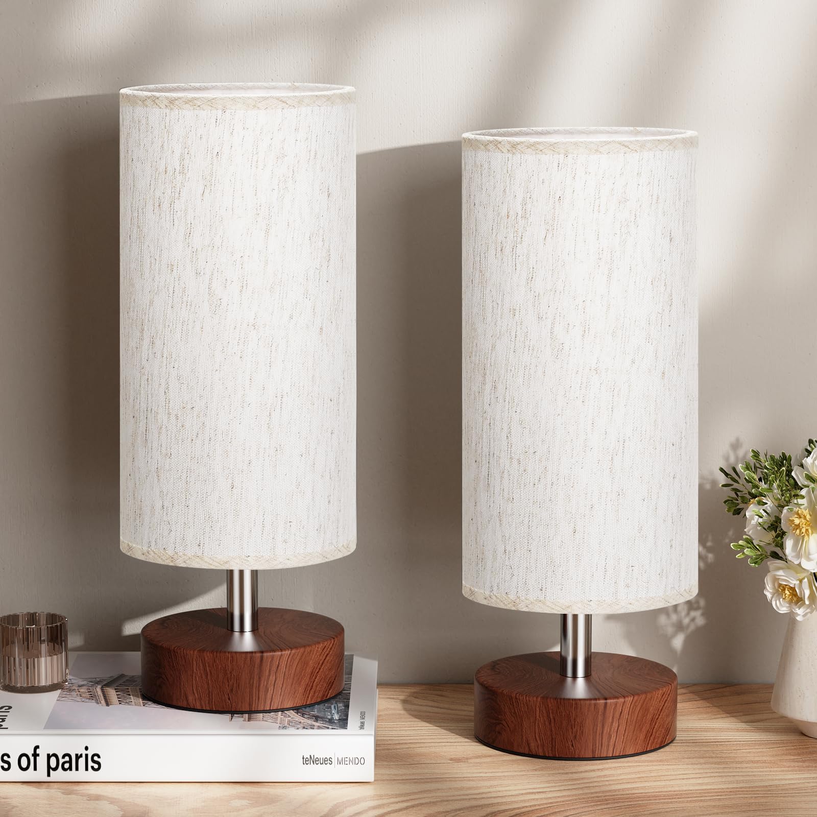 PartageiZ set of 2 lamps for bedroom or living room