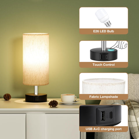 PartageiZ three-way dimming touch control for reading, relaxing, or ambience.