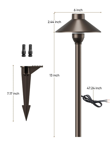 PARTPHONER 12V wiring compatibility suited for yard lighting setups