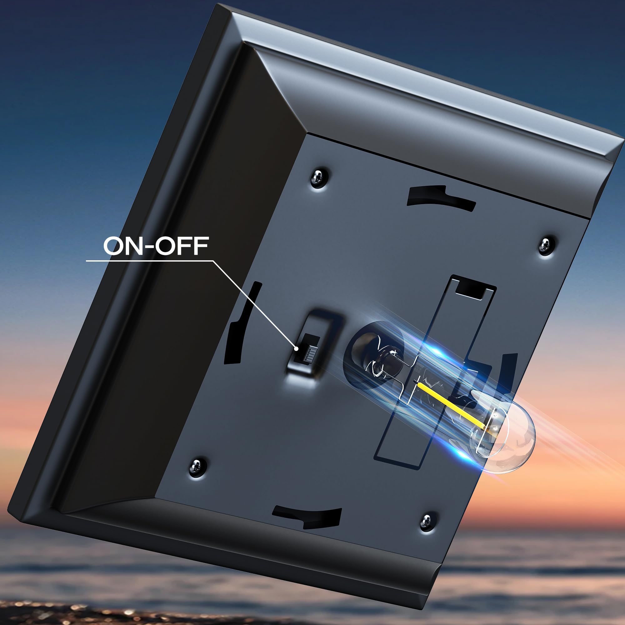 PARTPHONER 2000mAh battery supports long runtimes and steady illumination.