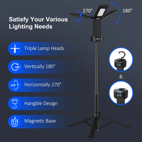 PARTPHONER adjustable 4000K and 6500K temps for precise lighting