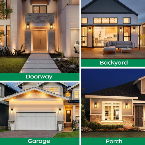 PARTPHONER anti-rust exterior fixture withstands humidity and outdoor exposure.